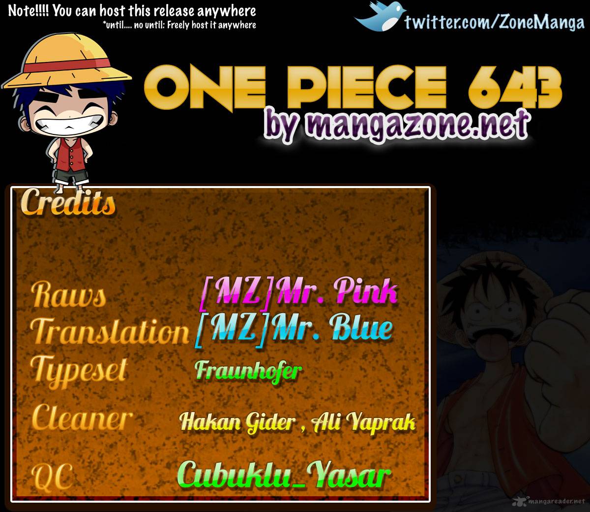 One Piece Chapter 643 - Page 20 in English