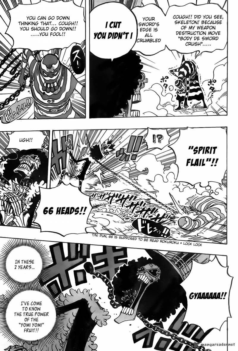One Piece Chapter 643 - Page 7 in English