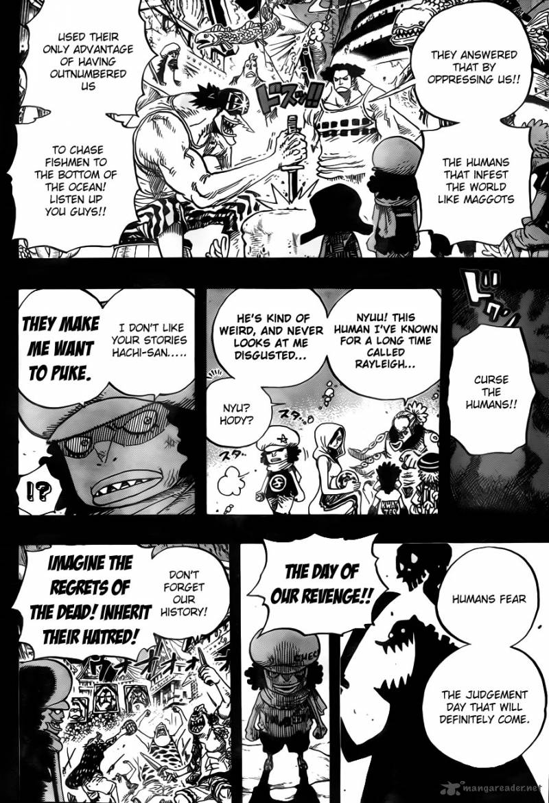 One Piece Chapter 644 - Page 6 in English