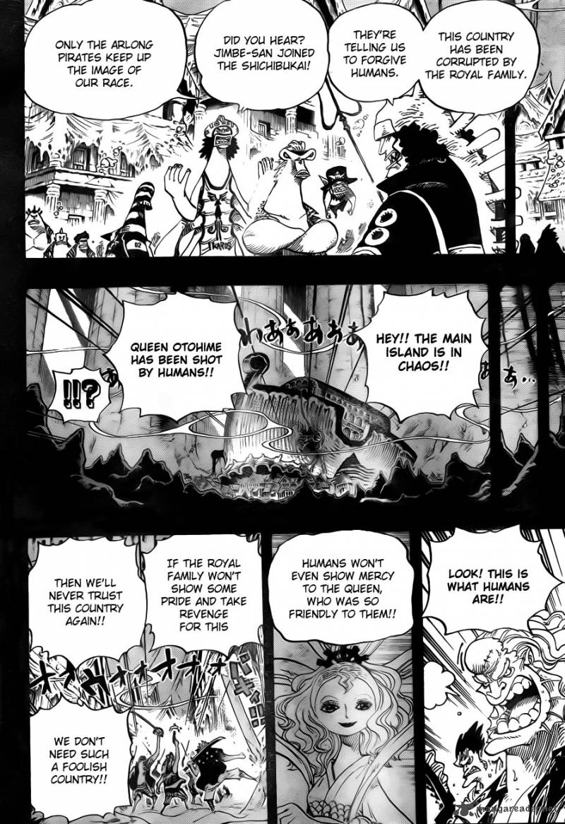 One Piece Chapter 644 - Page 8 in English