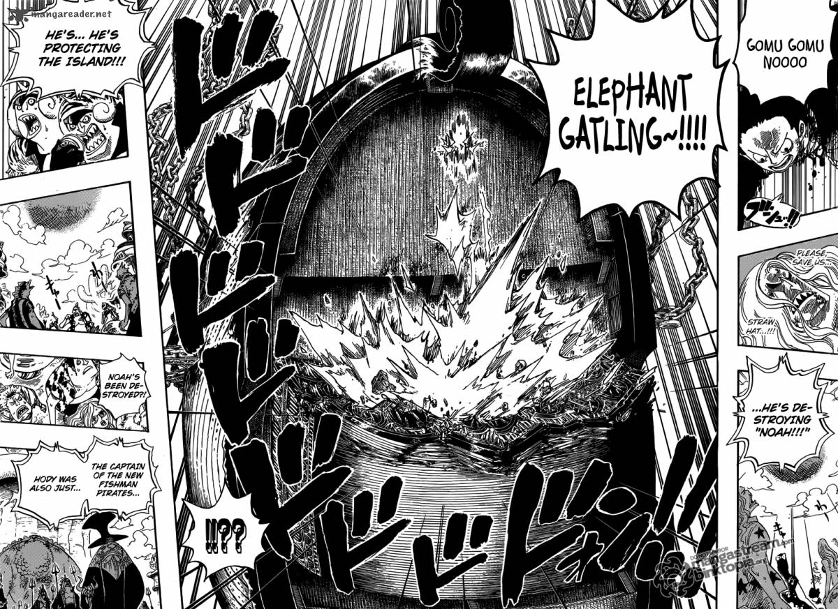 One Piece Chapter 645 - Page 11 in English