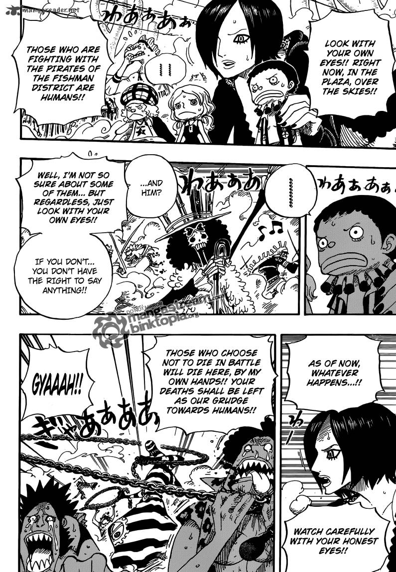 One Piece Chapter 645 - Page 14 in English
