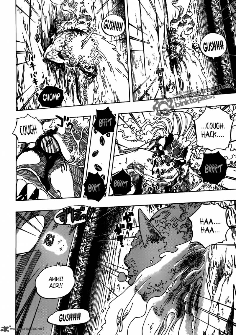 One Piece Chapter 645 - Page 4 in English