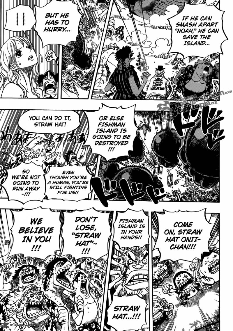 One Piece Chapter 647 - Page 6 in English