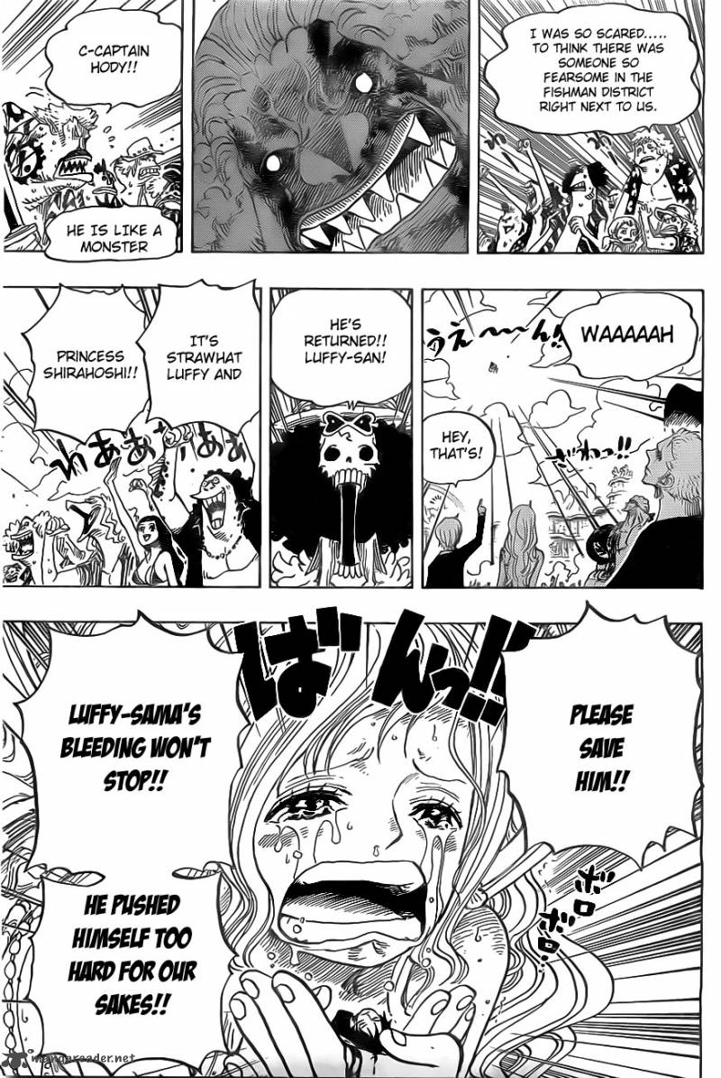 One Piece Chapter 648 - Page 13 in English