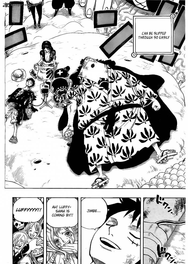 One Piece Chapter 648 - Page 18 in English