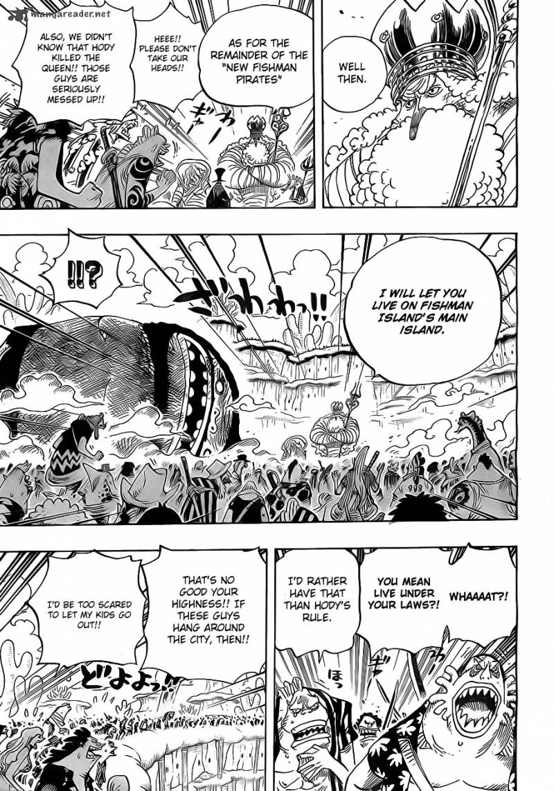 One Piece Chapter 649 - Page 3 in English