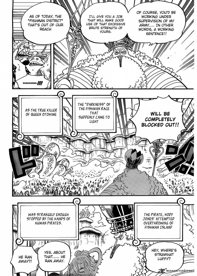 One Piece Chapter 649 - Page 4 in English