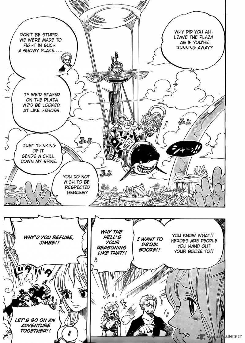 One Piece Chapter 649 - Page 5 in English