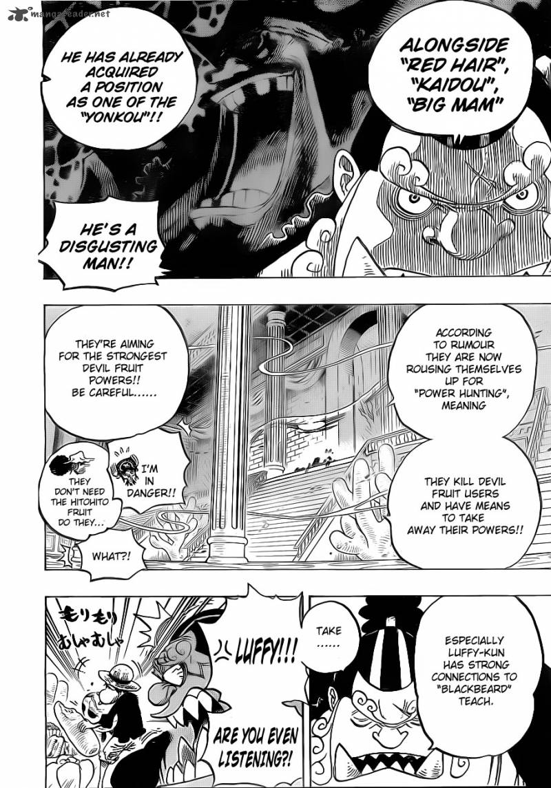 One Piece Chapter 650 - Page 8 in English