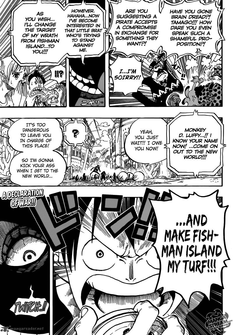 One Piece Chapter 651 - Page 17 in English
