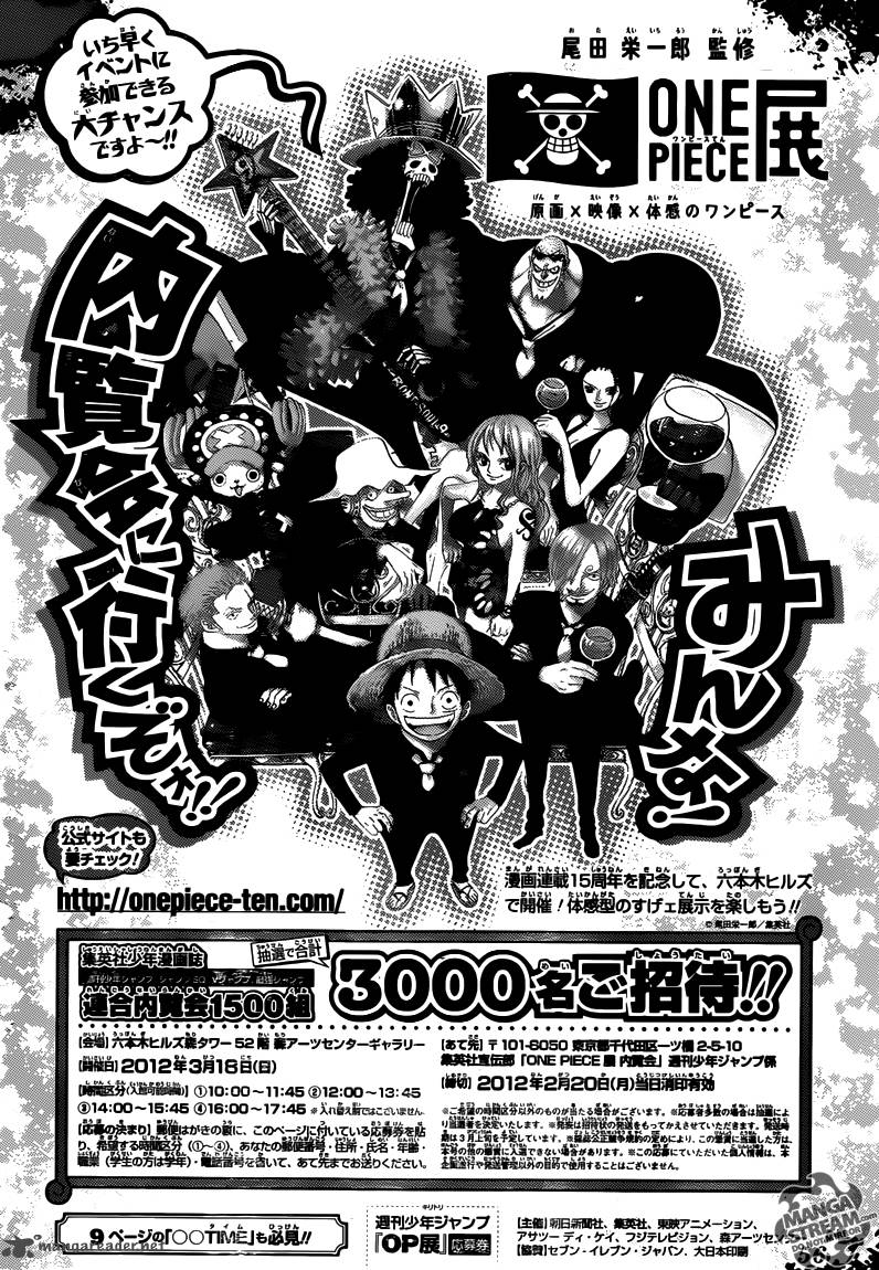 One Piece Chapter 651 - Page 19 in English