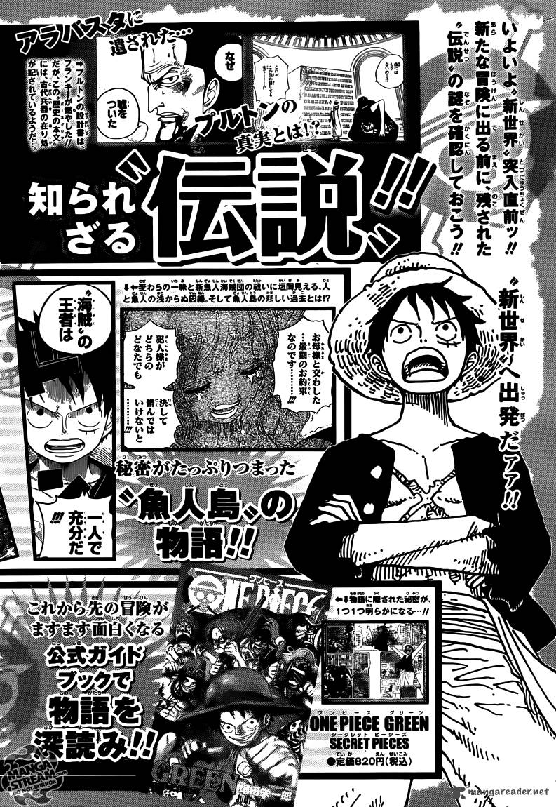 One Piece Chapter 651 - Page 20 in English