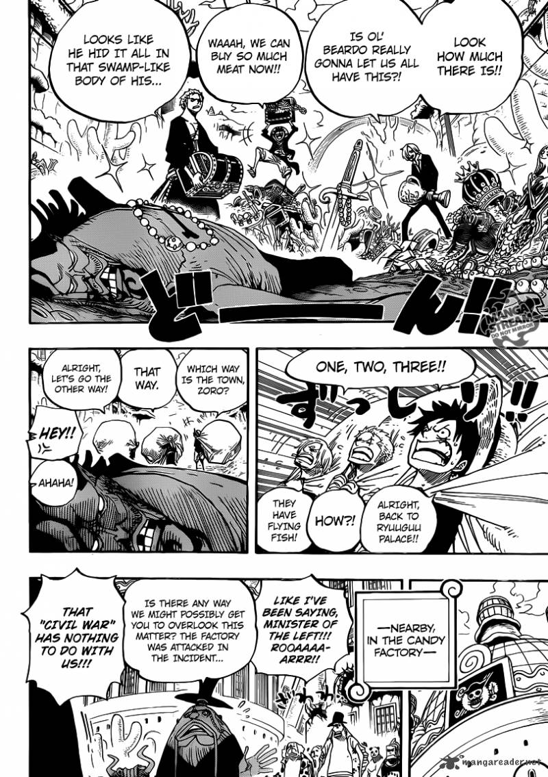 One Piece Chapter 651 - Page 3 in English