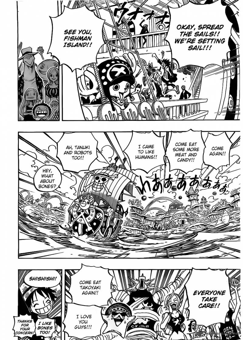 One Piece Chapter 653 - Page 12 in English