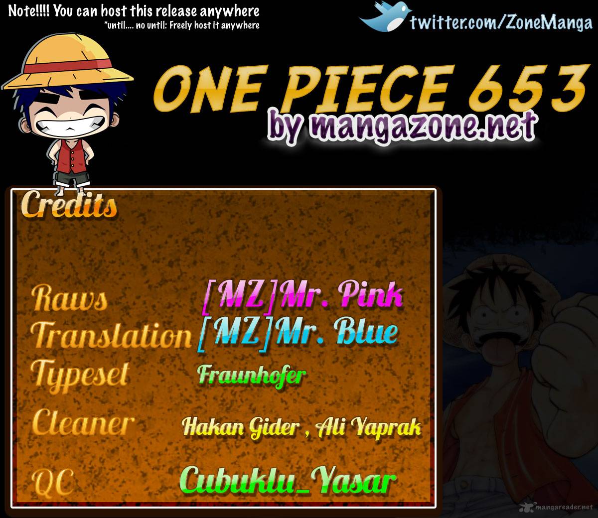 One Piece Chapter 653 - Page 19 in English
