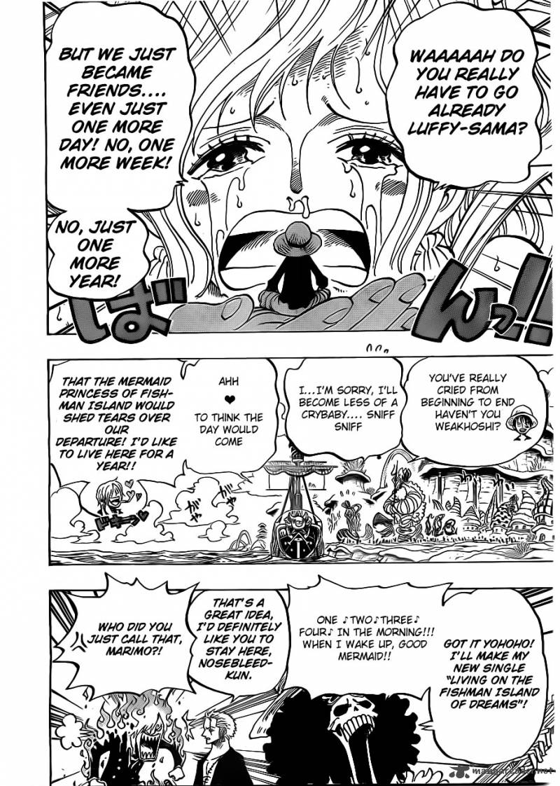 One Piece Chapter 653 - Page 4 in English