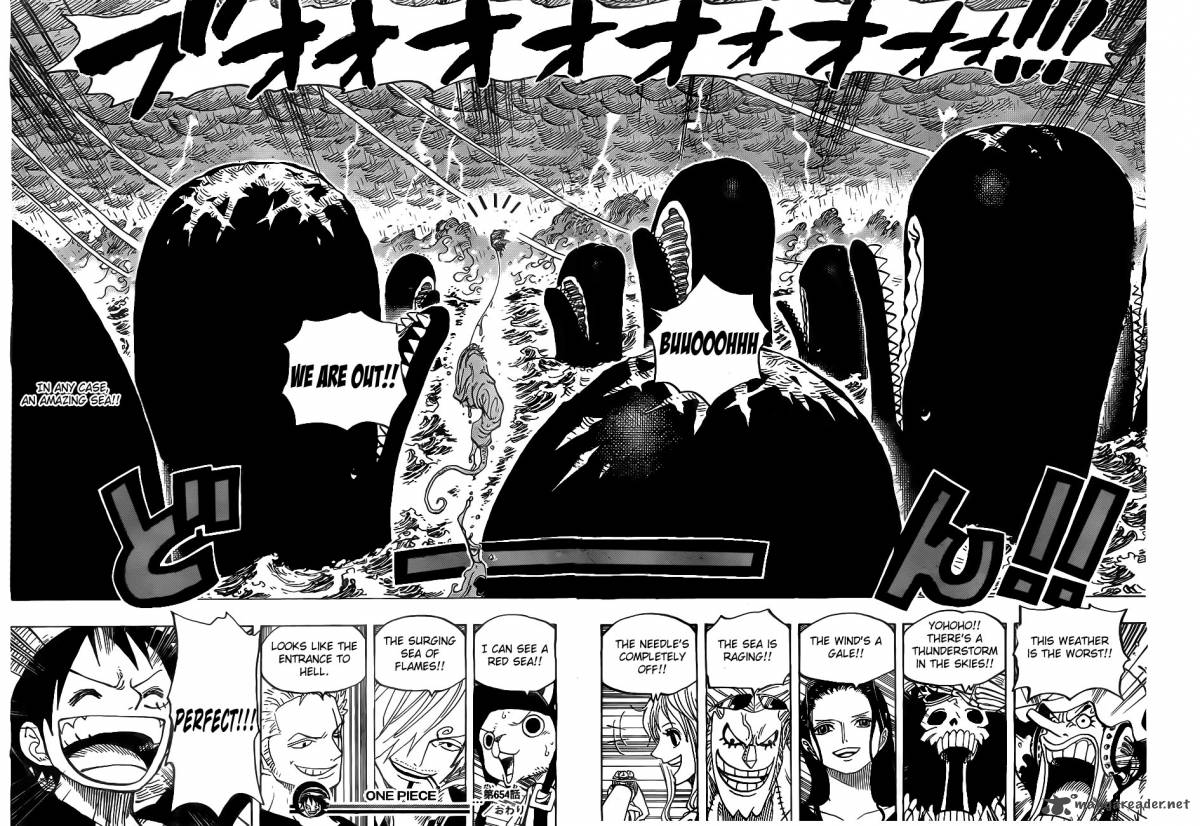 One Piece Chapter 654 - Page 17 in English
