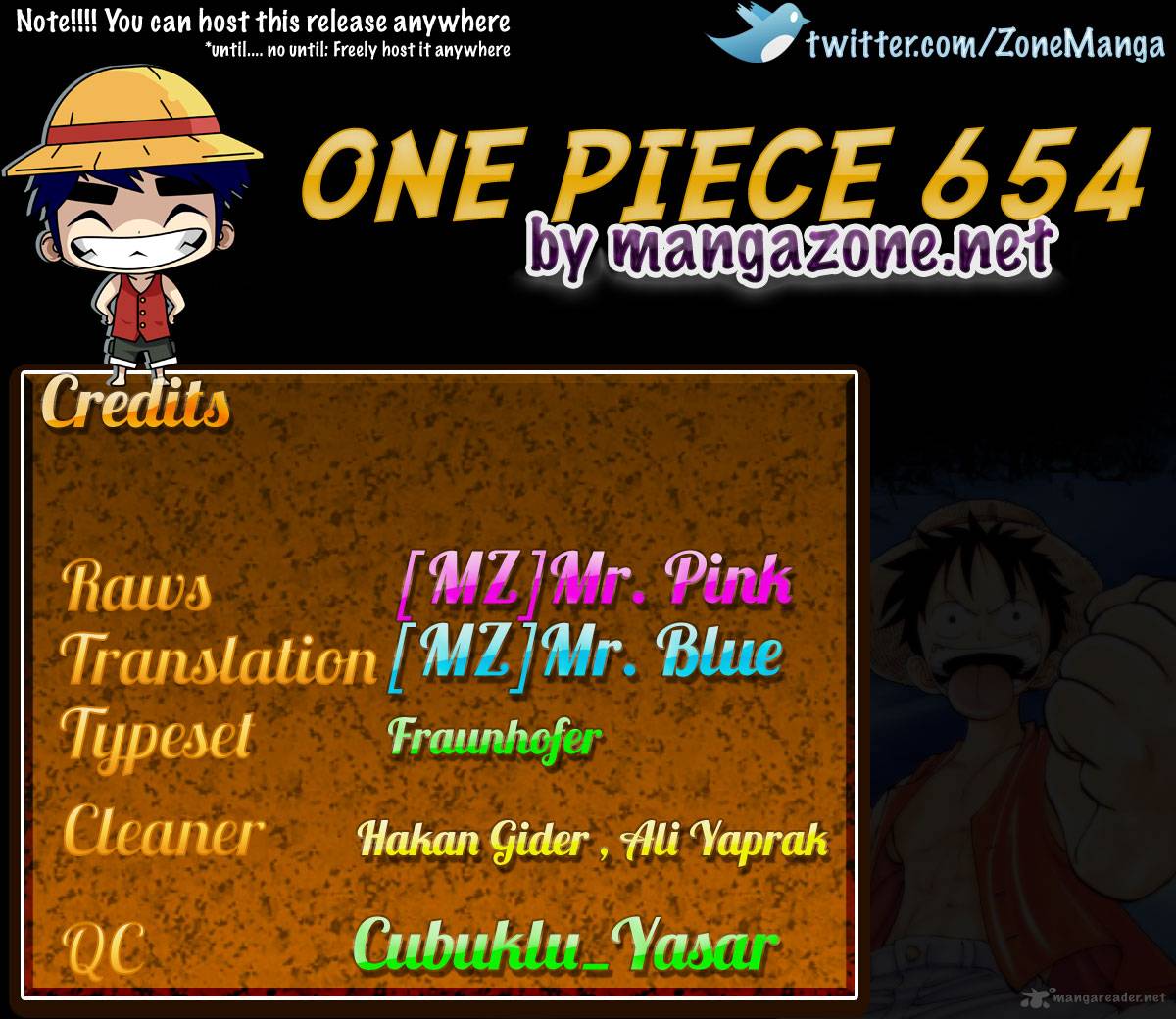 One Piece Chapter 654 - Page 18 in English