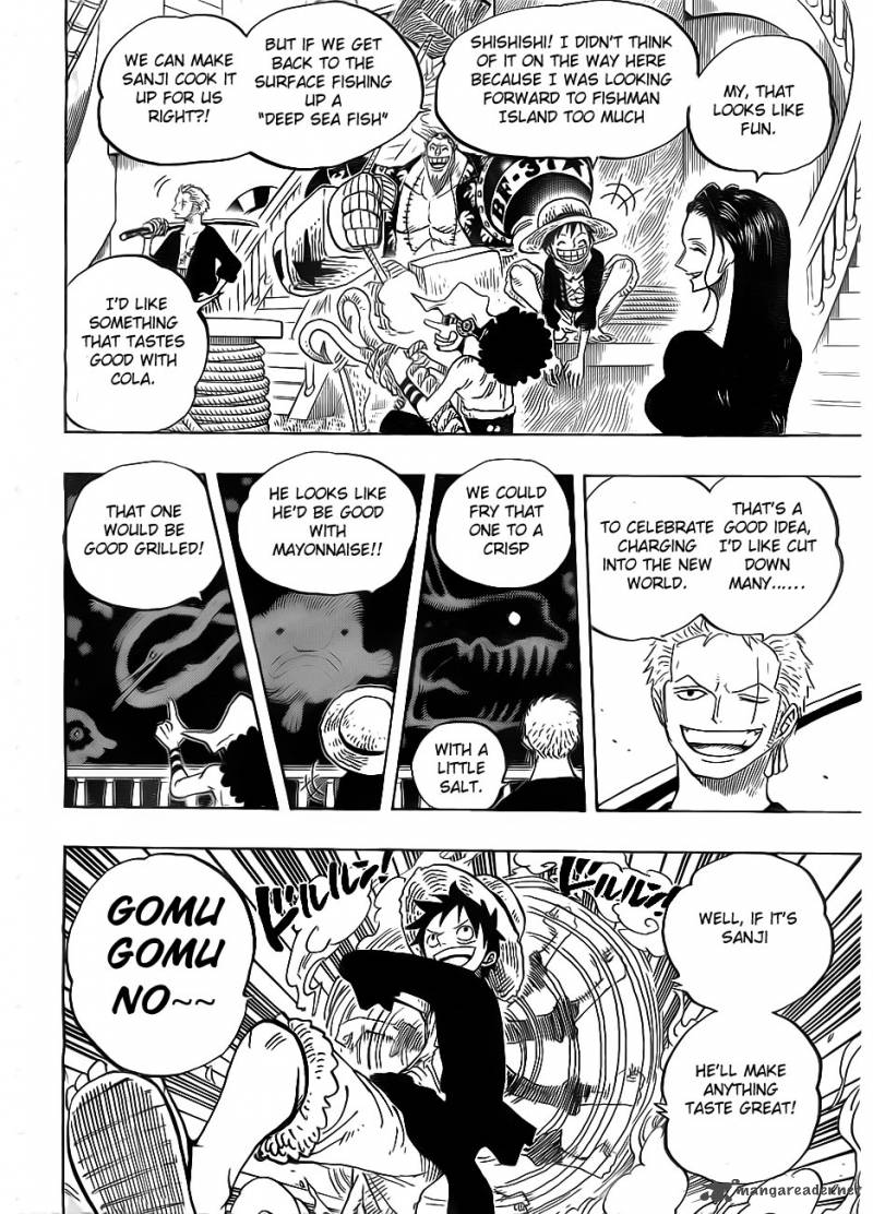 One Piece Chapter 654 - Page 4 in English