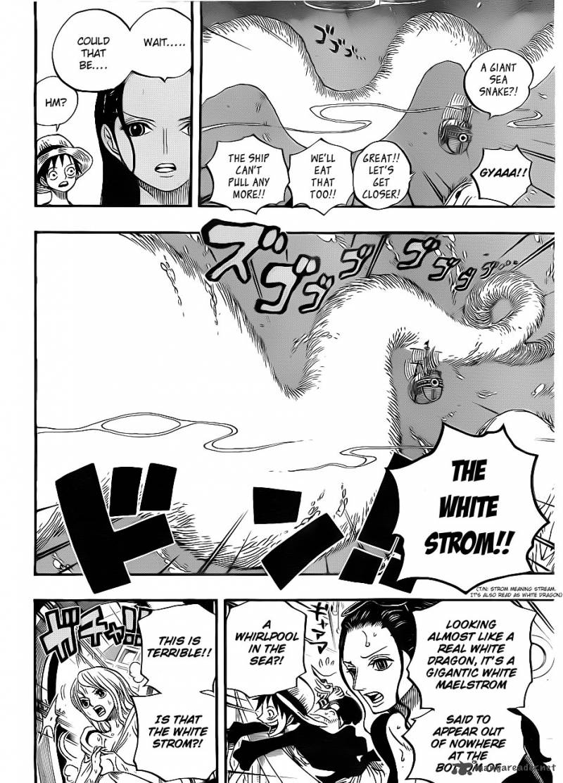 One Piece Chapter 654 - Page 8 in English