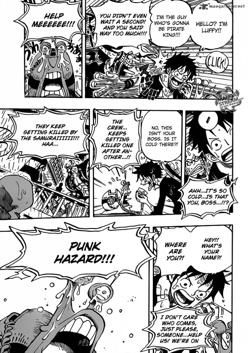 One Piece Chapter 655 - Page 5 in English