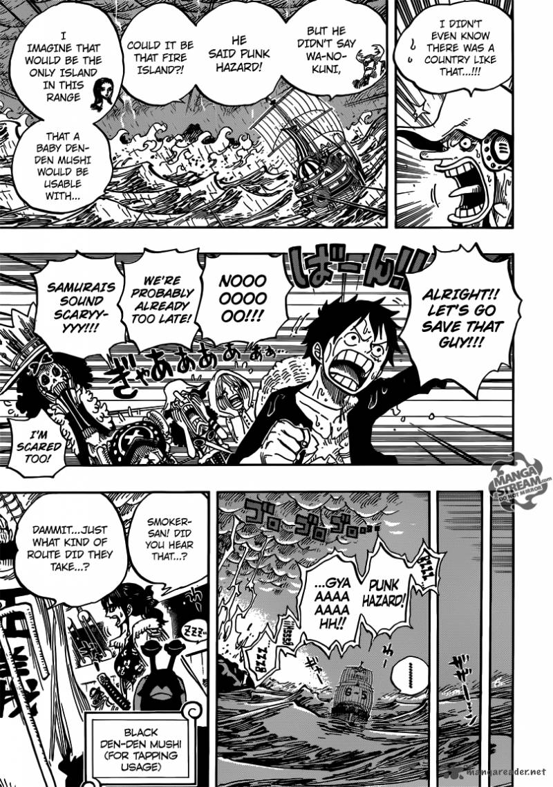 One Piece Chapter 655 - Page 7 in English