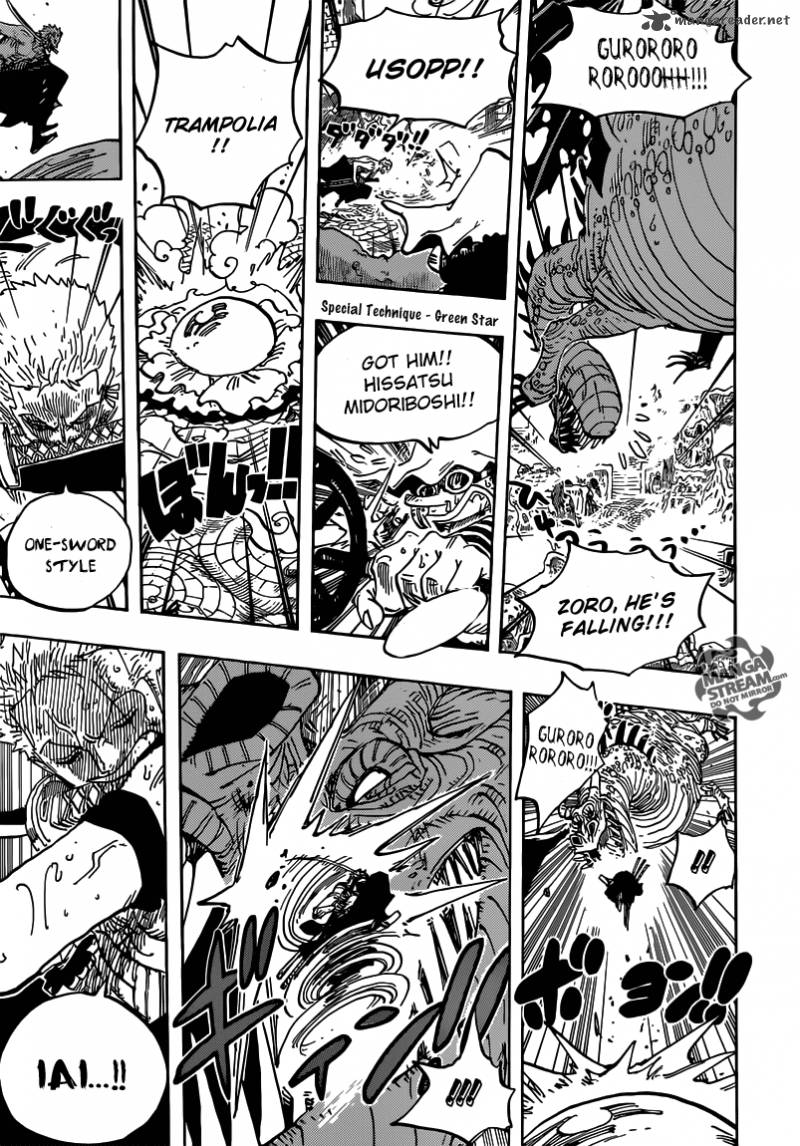 One Piece Chapter 656 - Page 13 in English