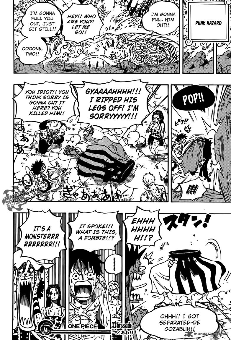 One Piece Chapter 656 - Page 17 in English