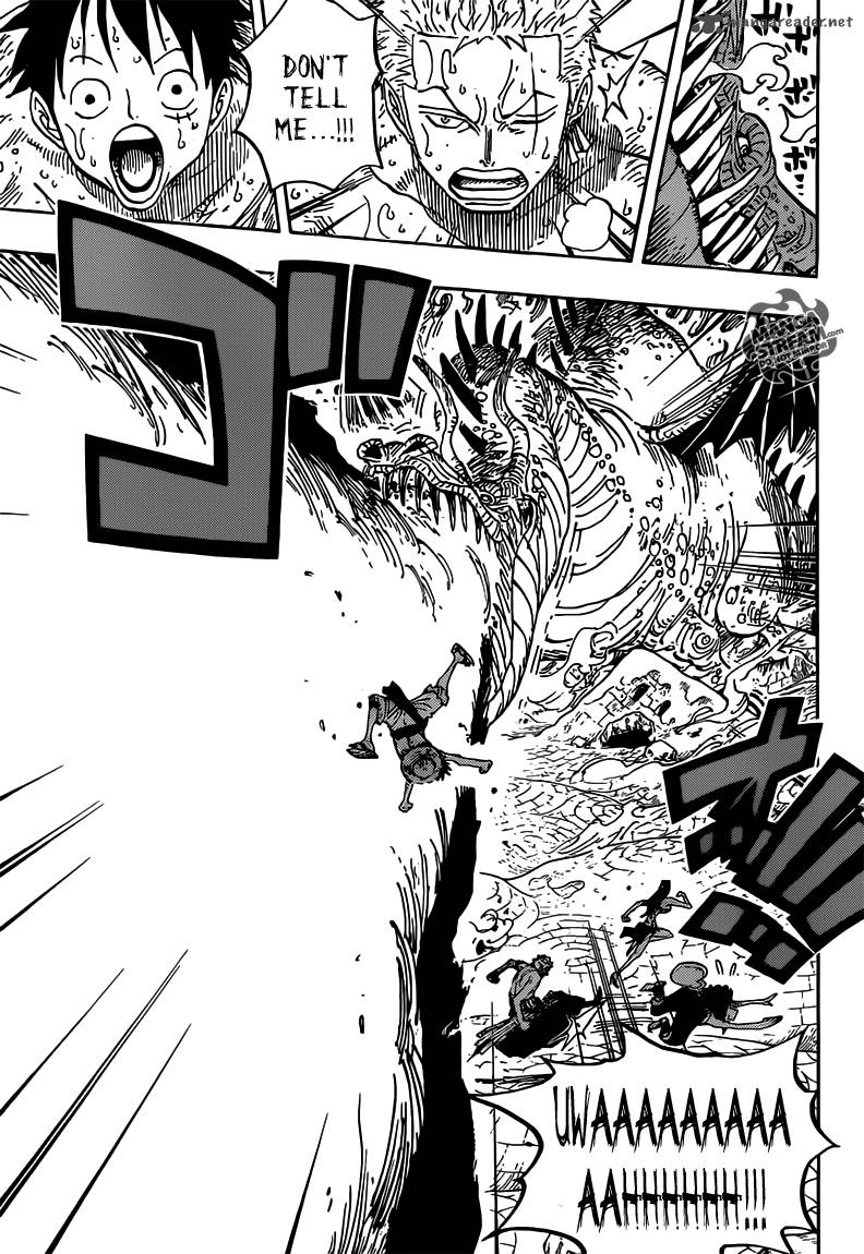One Piece Chapter 656 - Page 3 in English
