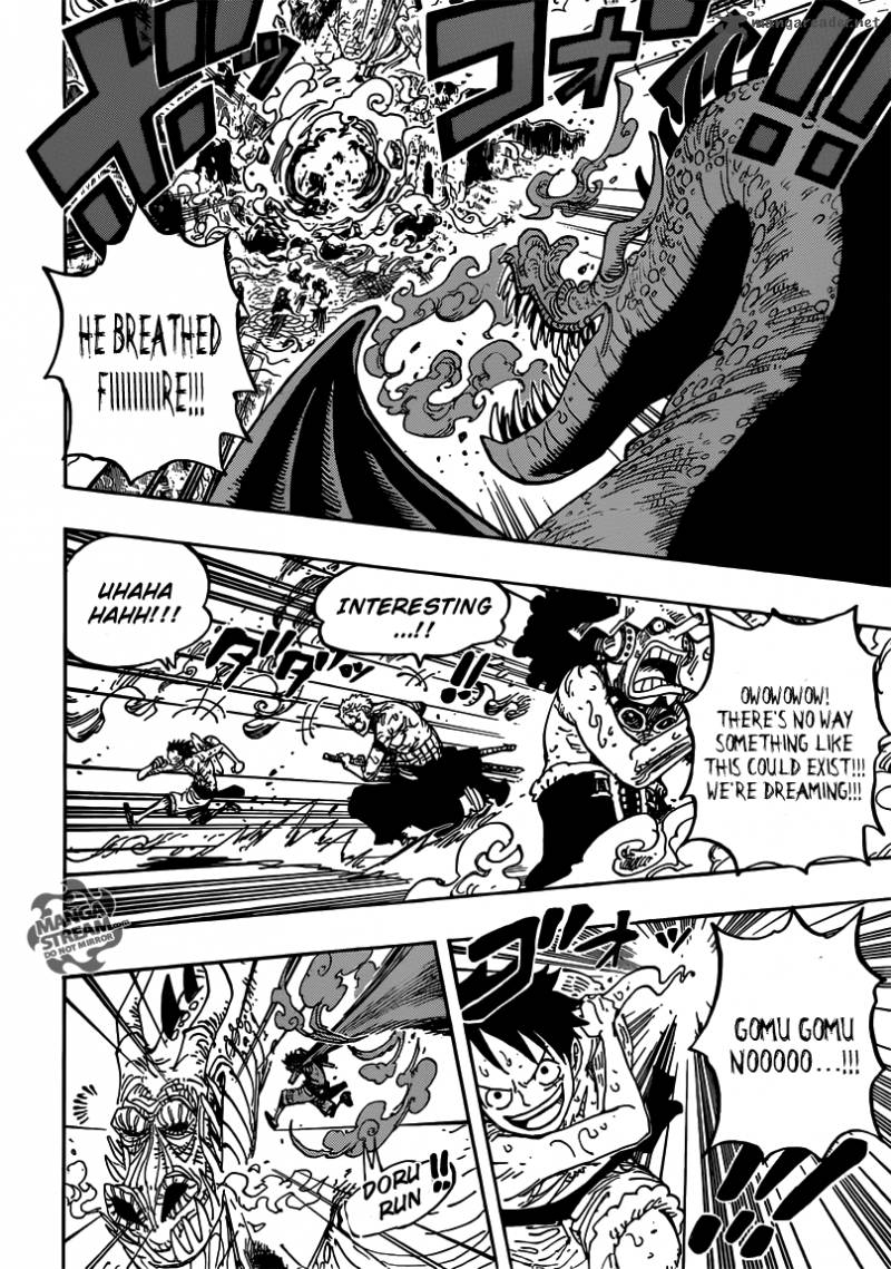One Piece Chapter 656 - Page 4 in English