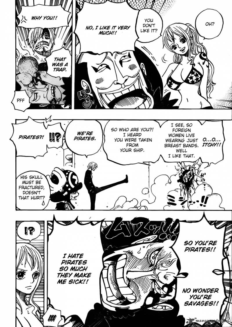 One Piece Chapter 657 - Page 12 in English