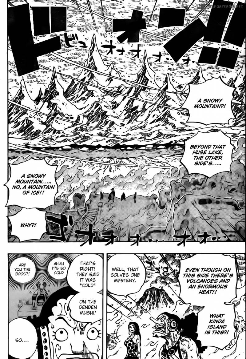 One Piece Chapter 657 - Page 4 in English