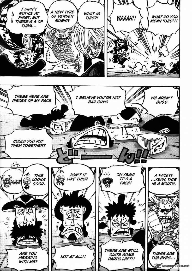 One Piece Chapter 657 - Page 9 in English