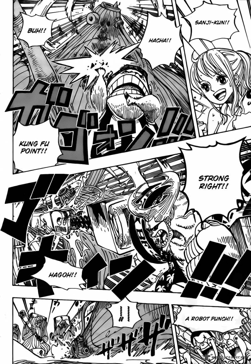 One Piece Chapter 658 - Page 10 in English