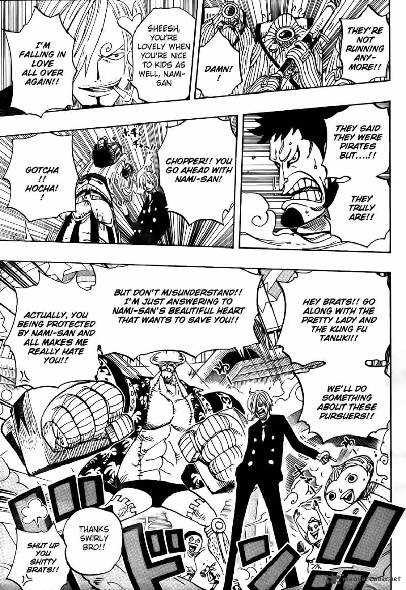 One Piece Chapter 658 - Page 11 in English