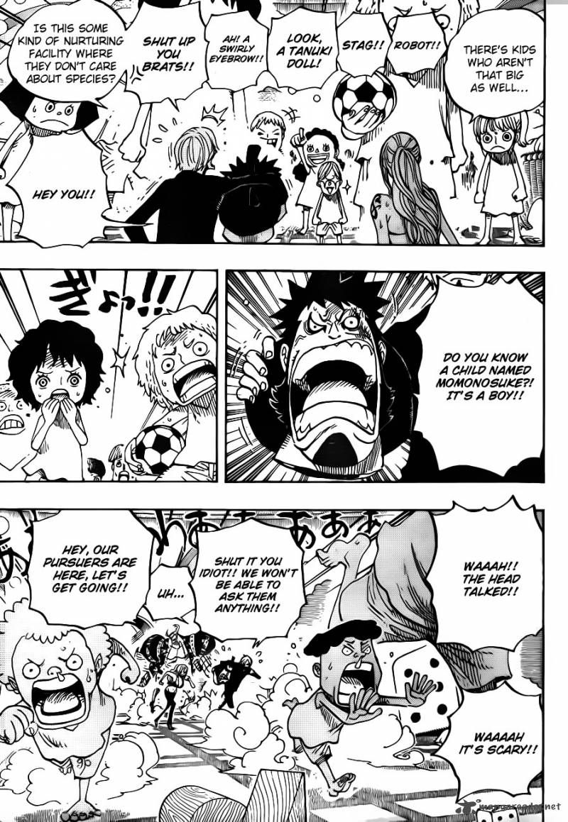 One Piece Chapter 658 - Page 3 in English