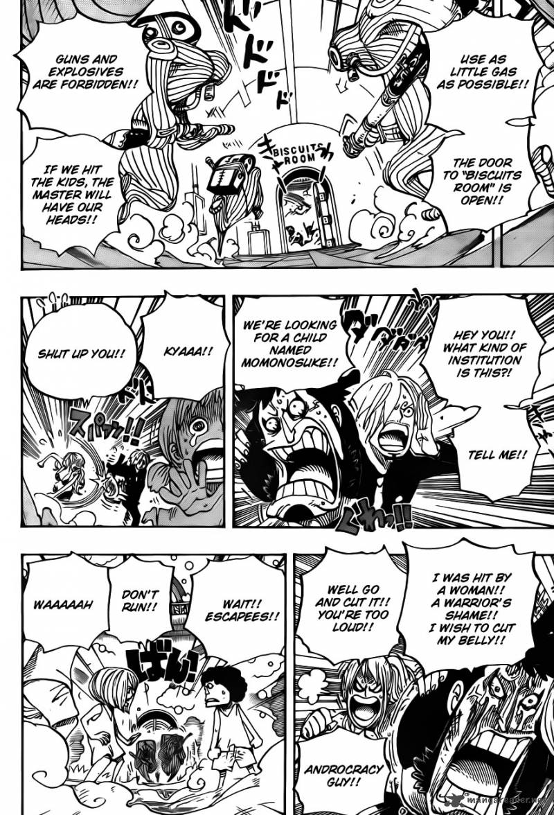 One Piece Chapter 658 - Page 4 in English