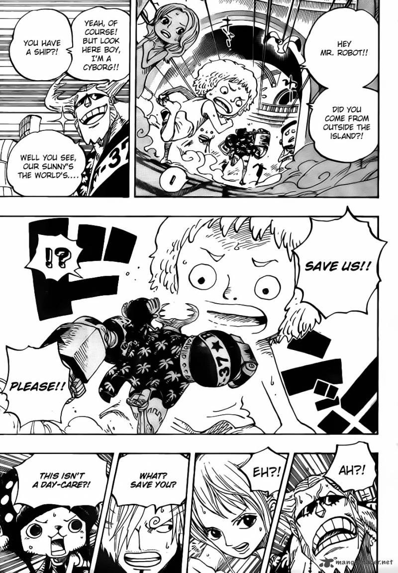 One Piece Chapter 658 - Page 5 in English