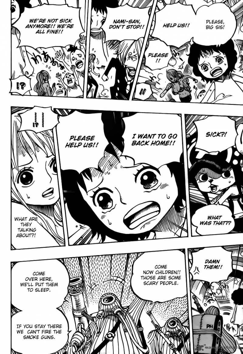 One Piece Chapter 658 - Page 6 in English