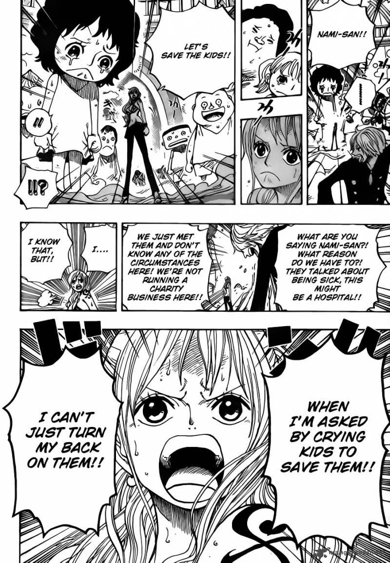 One Piece Chapter 658 - Page 8 in English