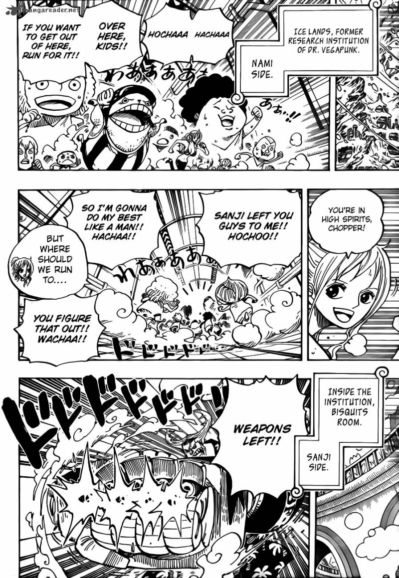 One Piece Chapter 659 - Page 10 in English