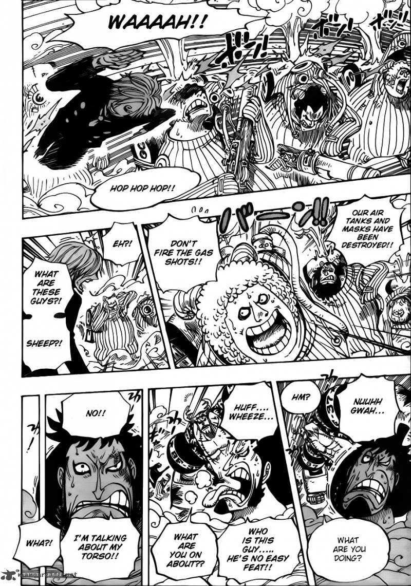 One Piece Chapter 659 - Page 12 in English