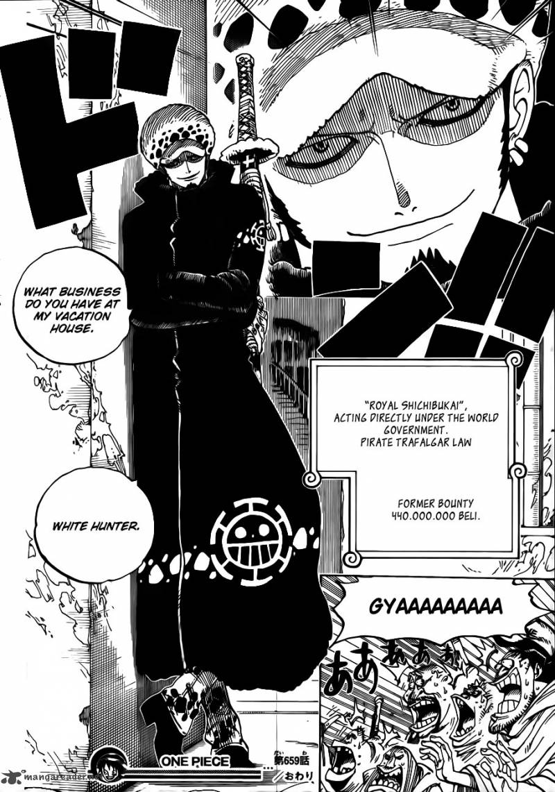 One Piece Chapter 659 - Page 18 in English