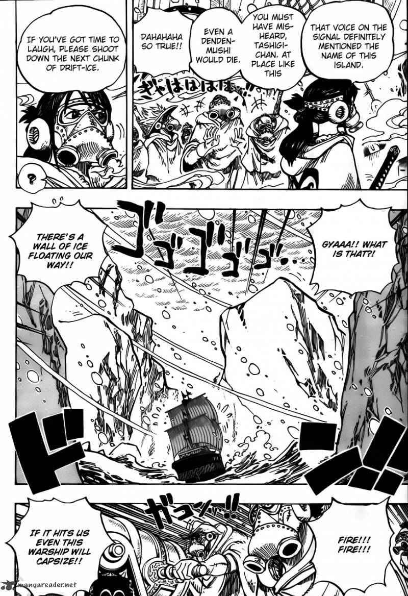 One Piece Chapter 659 - Page 4 in English