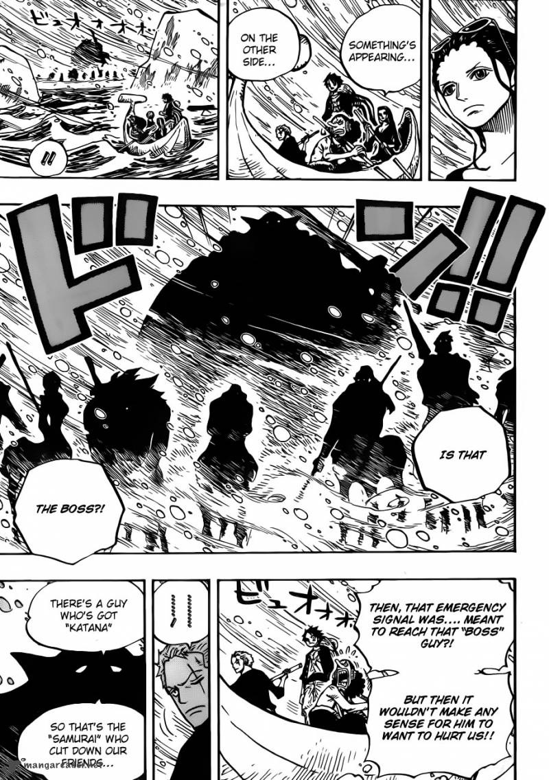 One Piece Chapter 659 - Page 9 in English