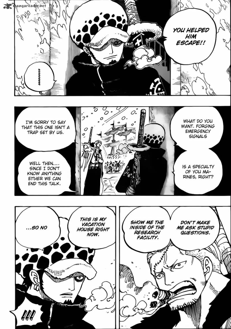 One Piece Chapter 660 - Page 11 in English