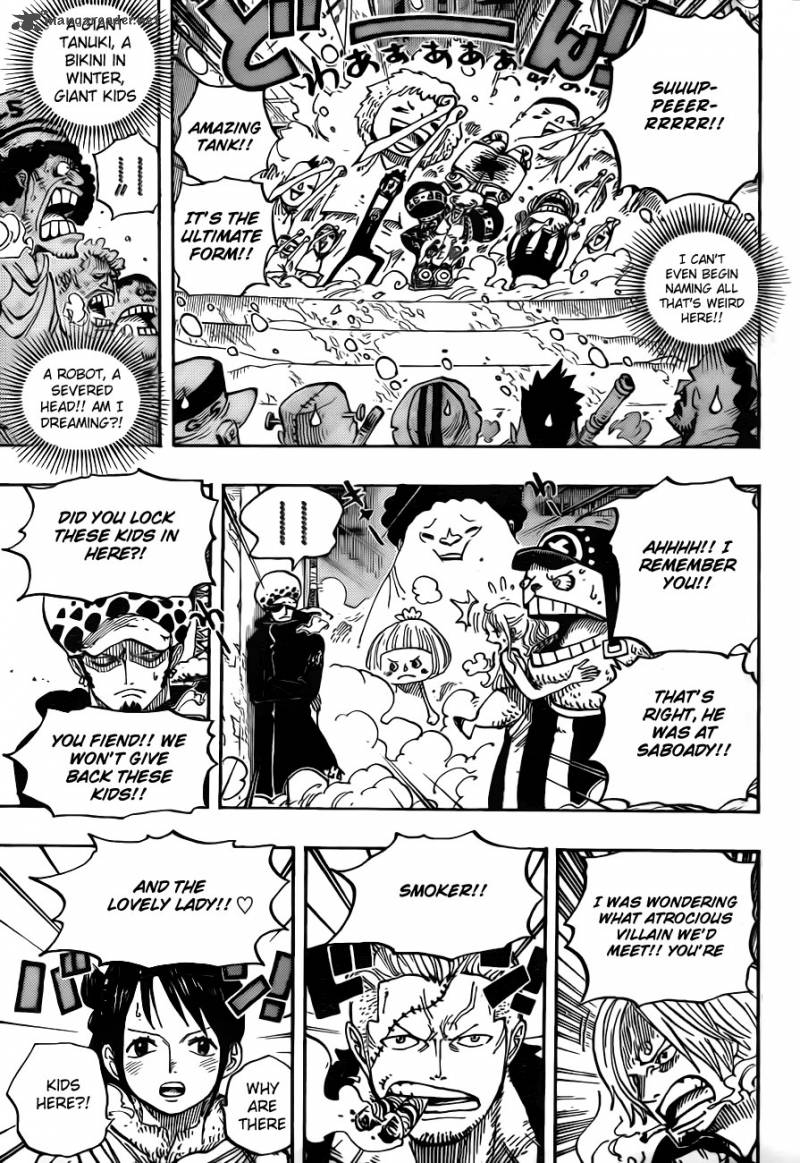 One Piece Chapter 660 - Page 14 in English