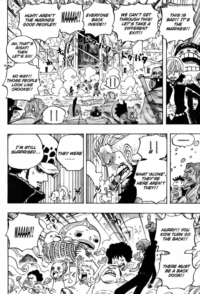 One Piece Chapter 660 - Page 15 in English