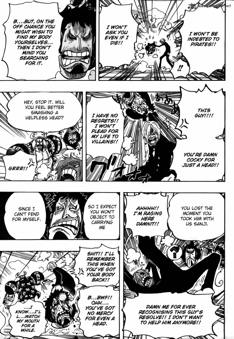 One Piece Chapter 660 - Page 8 in English